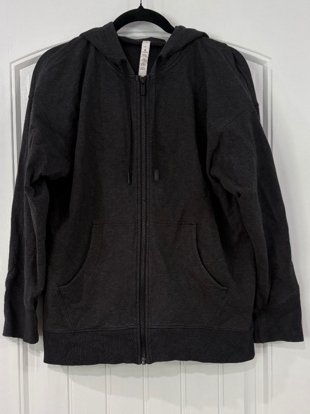 Lululemon Ready to Roll Hoodie Heathered Black